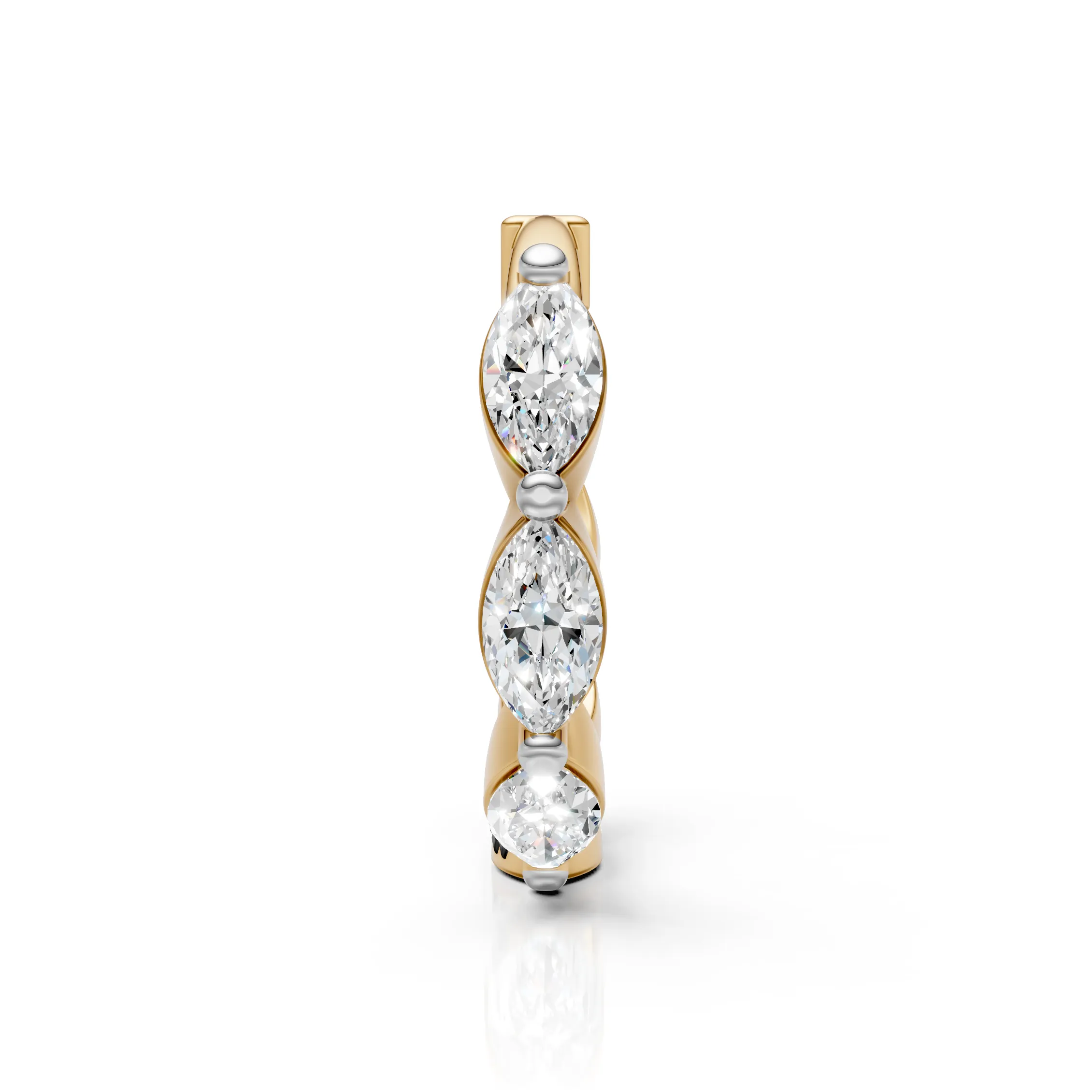 Aurora Marquise Hoops